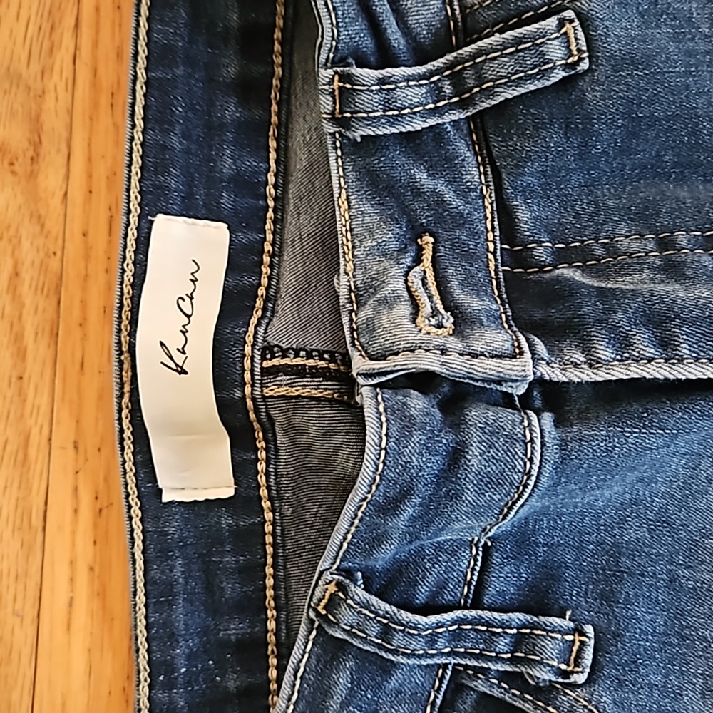 KanCan Womens Blue Skinny Jeans Size 5
